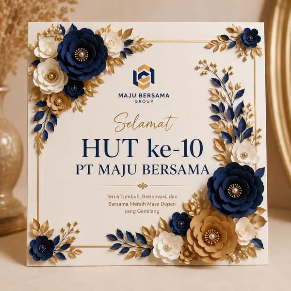Custom Board — HUT Perusahaan