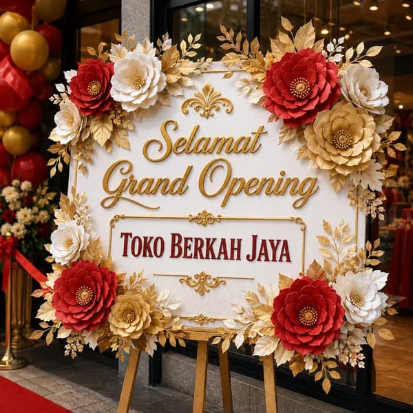 Grand Opening — Toko Berkah Jaya
